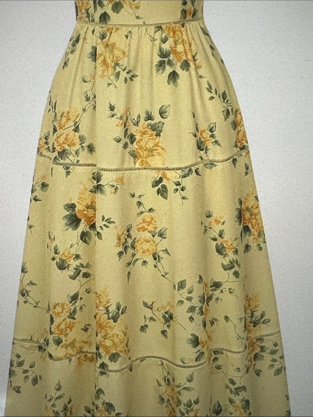 Women’s Floral Sundress - Yellow Floral size M - Picture 10 of 10